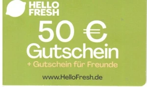 Hello Fresh Gutschein 50€ + Gutschein für Neukunde & Freunde - Bild 1 von 2