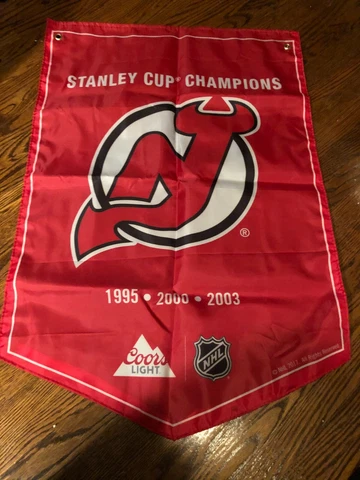 New Jersey Devils Molson Canadian Coors Light NHL Stanley Cup Banner Flag Cover