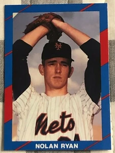 NOLAN RYAN 1990 Promo Baseballkarte - Texas Rangers Hall of Fame Pitcher NY Mets - Bild 1 von 11