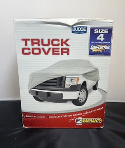 New Budge Truck Cover Size 4 Style TB-4 Single Layer Double Stitched Bnfts Chrty - Picture 1 of 7