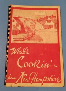 What's cookin' in New Hampshire cookbook 1945 - Foto 1 di 4