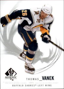 2009-10 SP Authentic Hockey #76 Thomas Vanek