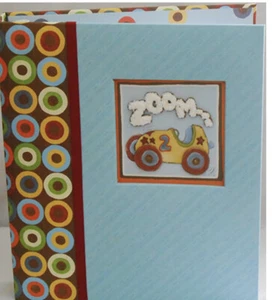 C.R. Gibson Baby Days Blue Zoom Zoom Five Year Memory Book READ - Picture 1 of 4