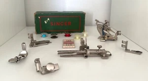 Singer Accessories Box 15k Sewing Machine Inc Simanco 36583 Vintage Spares - Picture 1 of 9