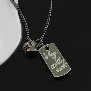 Collar Amor y Espacio Profundo Caleb Cosplay Colgante Collar Collar Regalo - Imagen 1 de 4
