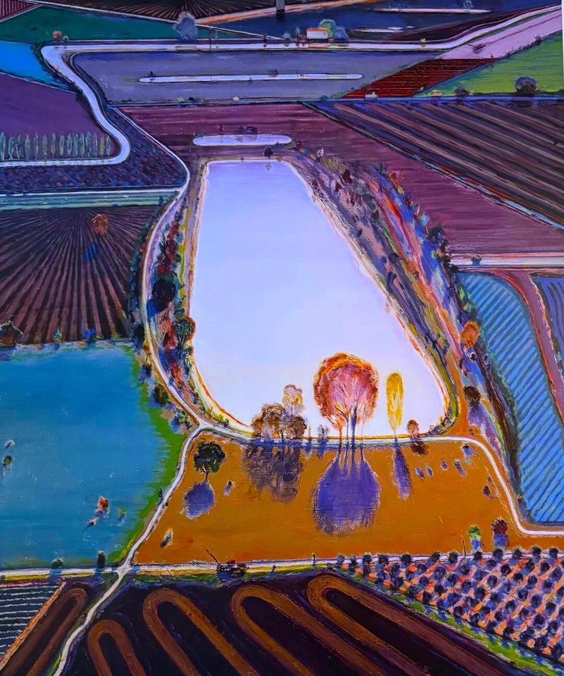 Póster de la exposición de museos de bellas artes Wayne Thiebaud 2007 Foto 1 de 4