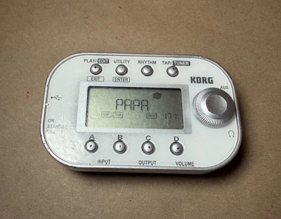 KORG Pandora Mini White PX Mini Multi Guitar Effect Processor | Tested - Image 1 of 4