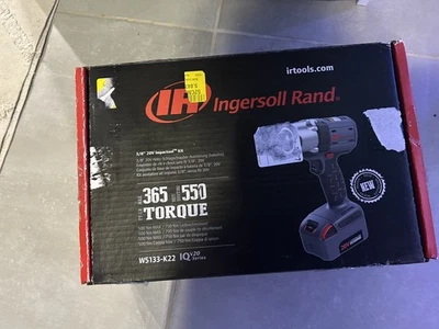 Ingersoll-Rand W5133-K22 20V Mid-Torque 3/8" Cordless Impact Wrench Kit, 2 - Image 1 of 4