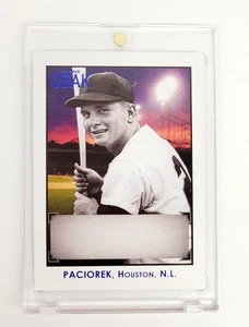 TEST PROTOYPE BLANK AUTO OBAK TRISTAR JOHN PACIOREK HOUSTON ASTROS BASEBALL ⚾️  - Bild 1 von 2