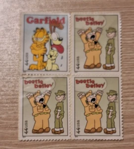 Sunday Funnies Strip of 4Stamps - Bild 1 von 2