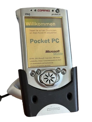 Vintage Compaq iPAQ H3630 PDA Pocket PC 206MHz 32MB Windows CE 3.0 (176307-041) - Bild 1 von 4