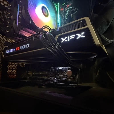 XFX Speedster MERC 319 AMD Radeon RX 6950 XT BLACK Gaming 16GB GDDR6 GPU - Image 1 of 4