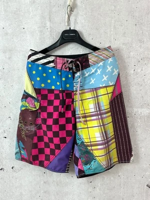 Y2K Vintage Printed Quiksilver Men's Shorts Size 30 - Imagem 1 de 4