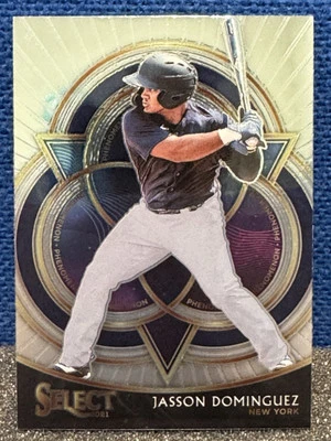 2021 Panini Select Baseball #PH-2 Phenomenon ~ JASSON DOMINGUEZ ~ NY YANKEES RC - Image 1 of 2