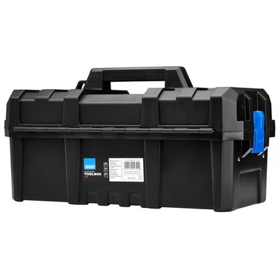 Draper Plastik Träger Werkzeugkasten 454mm Schwarz 454 x 235 x 235mm 14709 - Bild 1 von 2