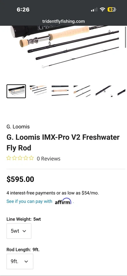 G Loomis IMX-PRO V2 Fly Rod - Image 1 of 4