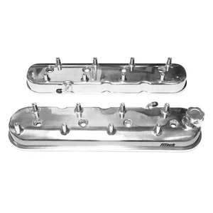 FiTech  131101, LS Engine Valve Covers, w/Coil Mounts, Polished Finish - Picture 1 of 10