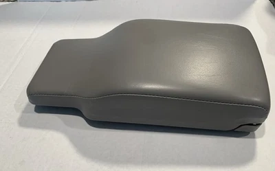 00-05 Buick LeSabre 13" 13.5" Consola Central Tapa Apoyabrazos Cuero Gris OEM Foto 1 de 4