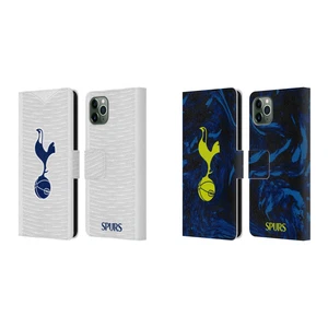 TOTTENHAM HOTSPUR F.C. 2021/22 BADGE KIT LEATHER BOOK CASE FOR APPLE iPHONE - Picture 1 of 8