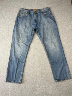 Pantalones de mezclilla vintage Rocawear para hombre 40x34 azul holgados pierna recta Foto 1 de 4