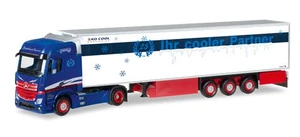 HERPA - MERCEDES BENZ Actros B 4x2 con semirrefrigerador de 3 ejes - 1/87 - H... - Imagen 1 de 1