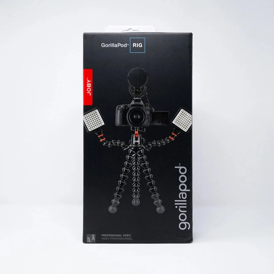 JOBY JB01522 GorillaPod Rig Tripod - Black DAMAGED PACKAGE - Image 1 of 1