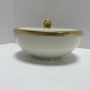 Vintage Furstenberg Germany 1650 Sugar Bowl Lid and Gold Trim 3.25” H - Picture 1 of 7