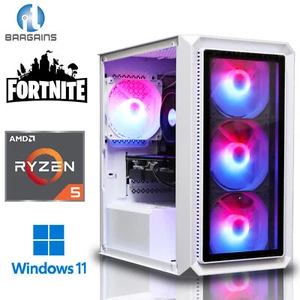 Fast Gaming PC AMD Ryzen 5 5500GT - 32GB DDR4 RAM / 2TB SSD - Windows 11 Wi-Fi - Picture 1 of 10