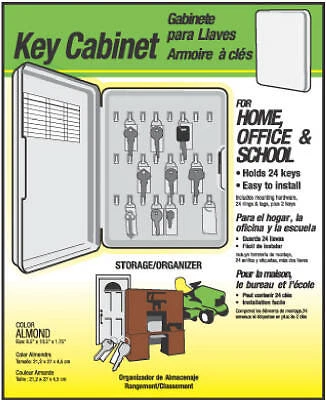 Hy-Ko KO301 Key Cabinet, Holds 24 Keys, Plastic - Quantity 1 - Image 1 of 2