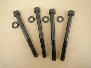 four (4) Bridgeport mill LOCKING BOLTS & WASHERS (four required) 11061178 1248 - Picture 1 of 2
