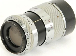 SCHNEIDER-KREUZNACH Tele-XENAR 1:3.8/75mm Lens in C-Mount BOLEX Movie Camera - Picture 1 of 7