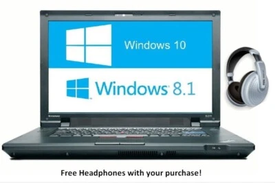 Lenovo Thinkpad SL510 15.6" 2.10 GHz DVD 4GB 128GB* Win11/10/8.1+2nd OS* Office* - Image 1 of 4