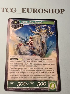 Kujata, Sacred Ox▪︎TMS▪︎2016▪︎FoW▪︎RARE▪︎SPANISH▪︎NM #5 - Image 1 of 2