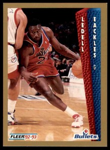 1992 Fleer Ledell Eackles #230