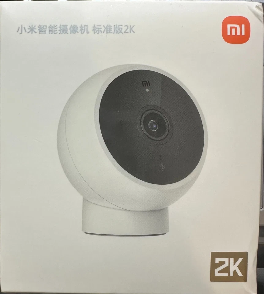 Xiaomi Mi Camera 2K Magnetic Mount Spherical IP Security Camera, White MJSXJ03HL - Image 1 of 1