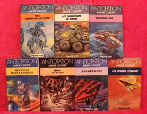 André Carroff - Lot de 7 - Anticipation - Livre - Occasion - Picture 1 of 1