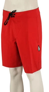 Volcom Lido Solid Mod-Tech 20" Boardshorts - Ribbon Red - New - Picture 1 of 1