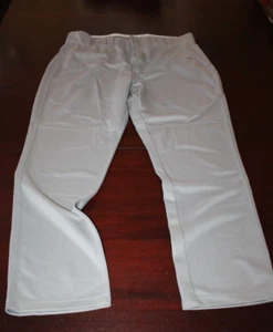 mens adidas baseball pants XL pre-owned gray - Picture 1 of 3