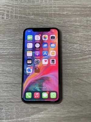 Apple iPhone X - 256GB - Space Gray (Unlocked) A1865 (CDMA + GSM) - Image 1 of 4