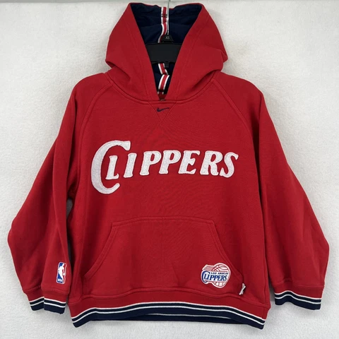LA Clippers Nike Vintage NBA Youth Embroidered Hoodie Sweatshirt  - Youth M Cover
