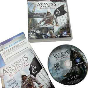 2013 PS3 Assassin's Creed IV: Black Flag mit Handbuch Sony PlayStation 3 - Bild 1 von 7