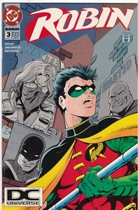 Robin #3 (1994) DC Universe DCU Logo Variante ESCASO Raro Difícil de Encontrar - Imagen 1 de 2