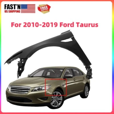 Fender Primed Steel Front Driver Side Fit For 2010-2019 Ford Taurus - Image 1 of 4