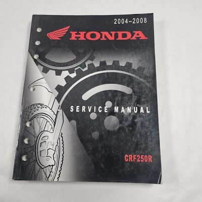 Genuine Honda Shop Service Repair Manual Book 04 - 08 CRF250R CRF250 CRF 250R - Image 1 of 4