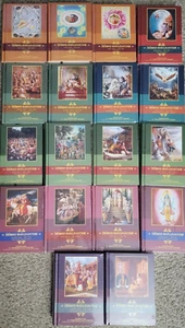 NEW Srimad Bhagavatam LOT Hardcover (NOT COMPLETE) Set (18 Sealed Books) LOOK - Picture 1 of 22