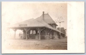 K15/ Kasota Minnesota Postcard c1910 Railroad Depot 140 - Picture 1 of 4