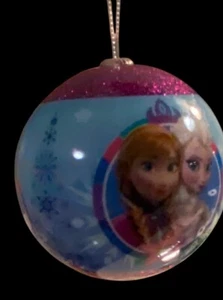 Disney FROZEN Weihnachtsschmuck rund Anna Elsa Olaf - Bild 1 von 9
