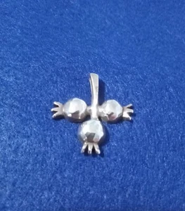 Damen Sterling Silber Granatapfel Anhänger  - Bild 1 von 3
