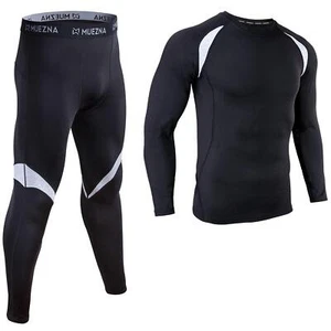 Men's Thermal Top and Bottom Set Underwear Long Johns Base Layer with Soft Fl... - Picture 1 of 6