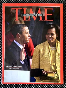 BARACK OBAMA TIME MAGAZINE COMMEMORATIVE ISSUE JANUARY 20, 2009 VOL. 173 NO. 4 - Picture 1 of 3